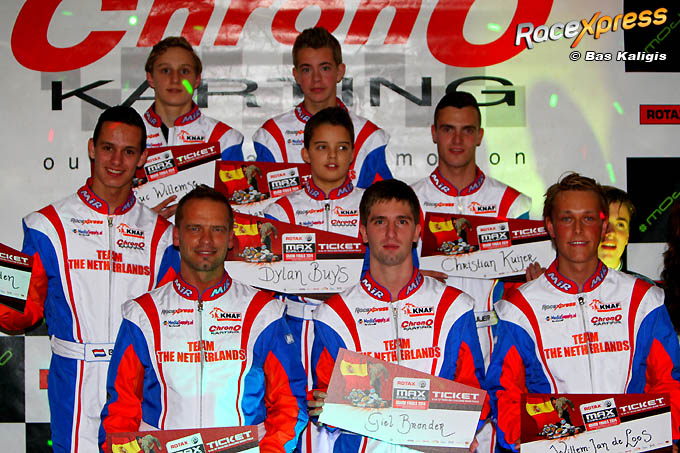 Team The Netherlands Valencia Rotax Max Grand Finals racexpress